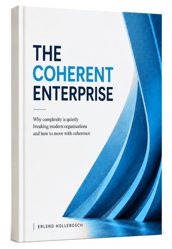Cover of the book The Coherent Enterprise by Erlend Hollebosch